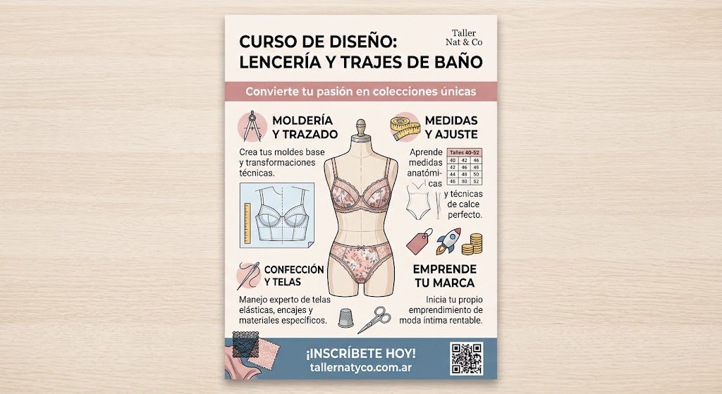 Diseño de Lencería y Trajes de Baño